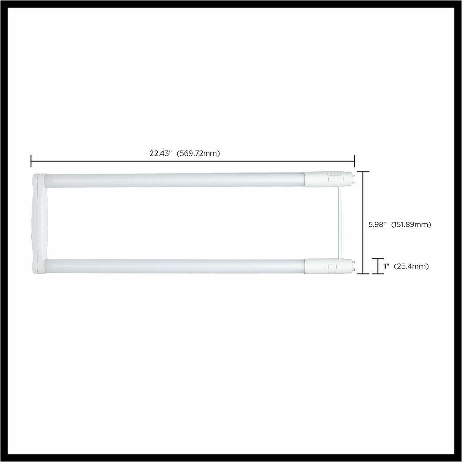 Satco LED Filament U-Bend Bulb
