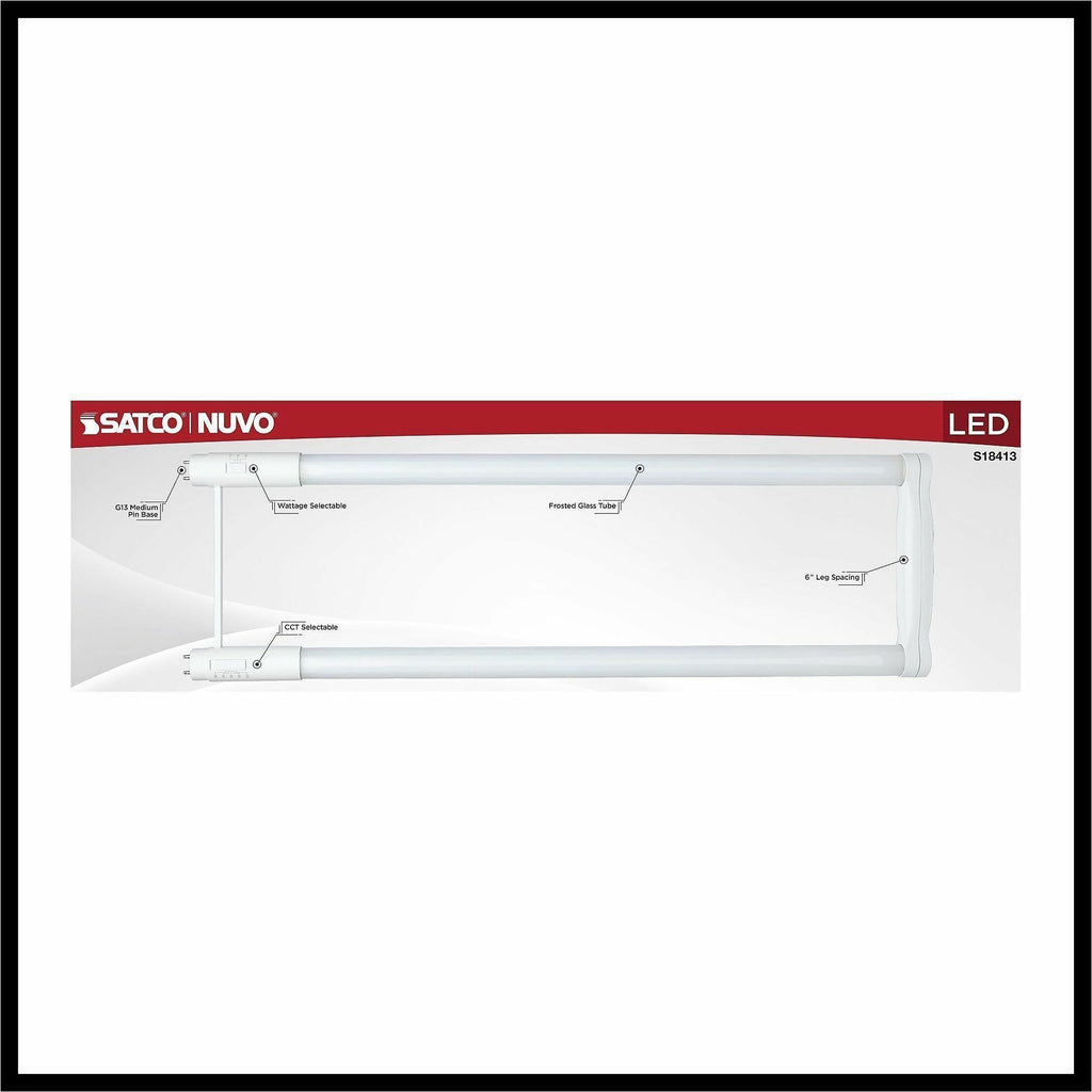 Satco LED Filament U-Bend Bulb