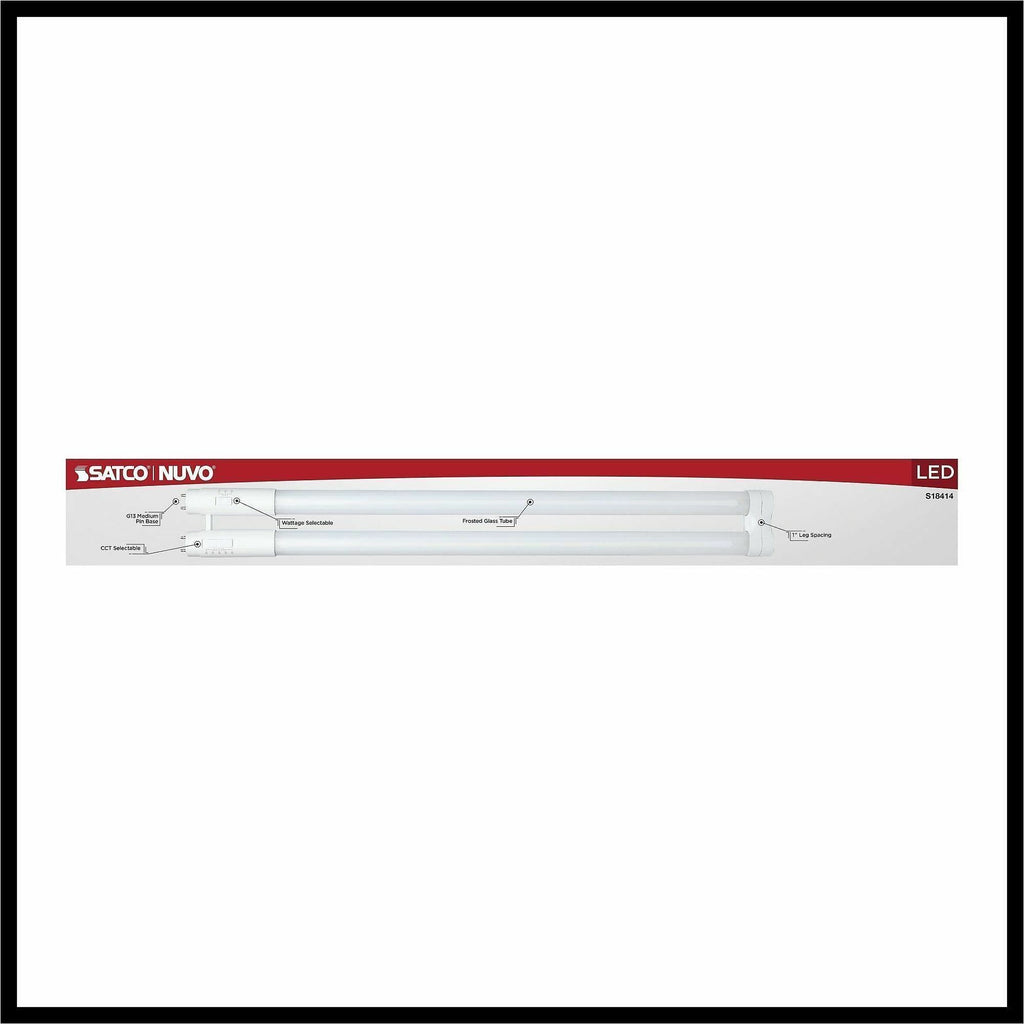 Satco LED Filament U-Bend Bulb