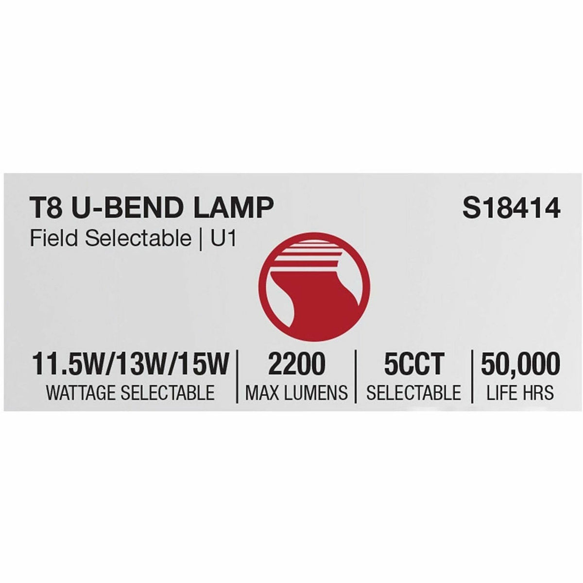 Satco LED Filament U-Bend Bulb