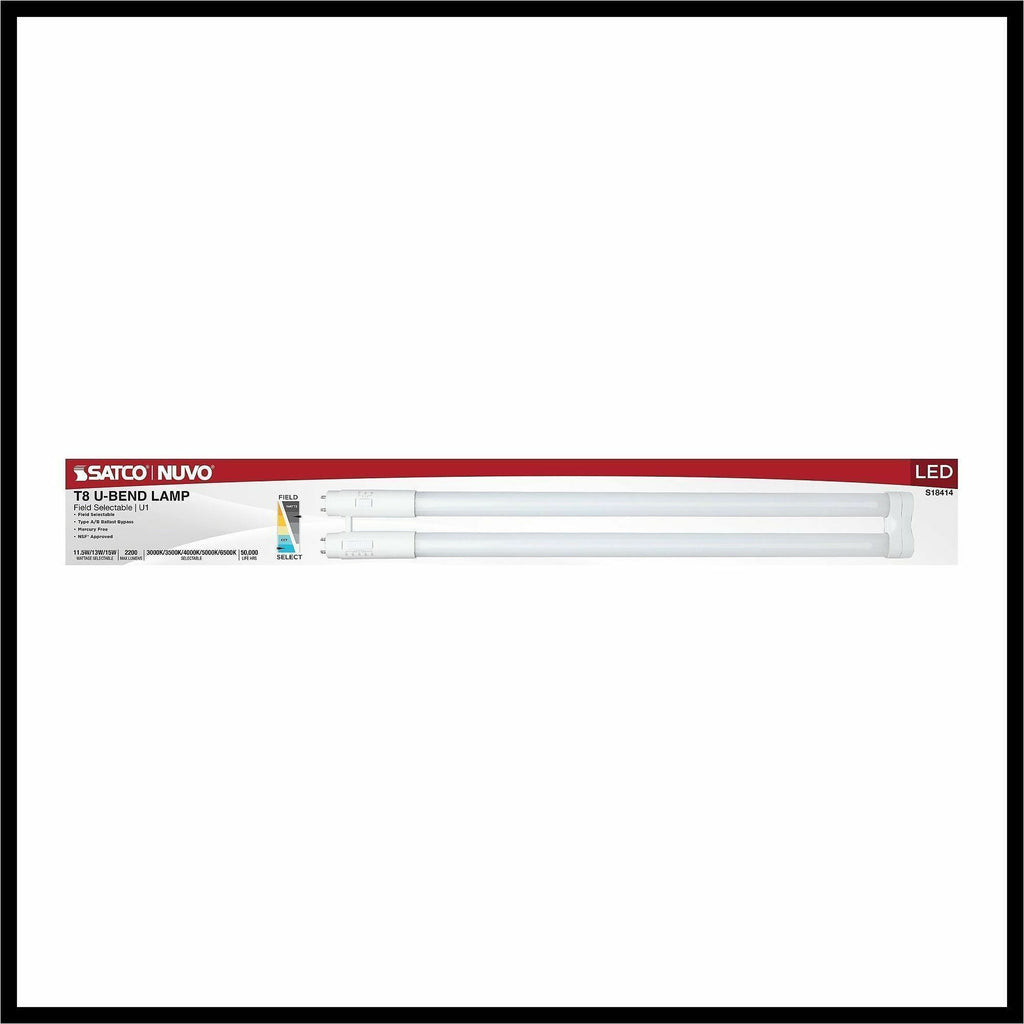 Satco LED Filament U-Bend Bulb