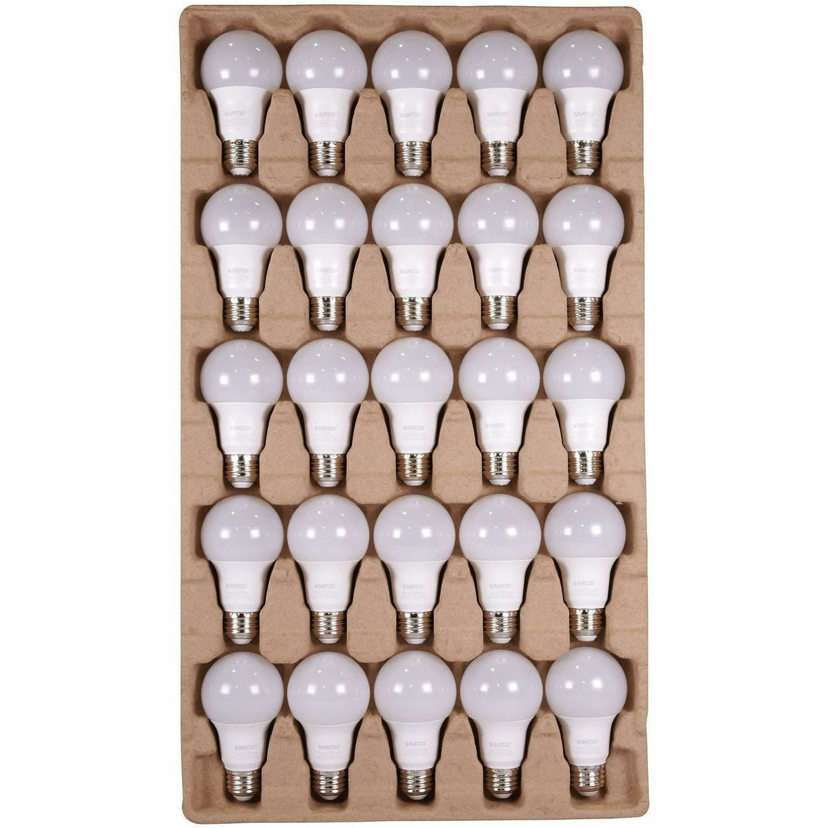 Satco A19 LED Non-Dimmable Bulbs