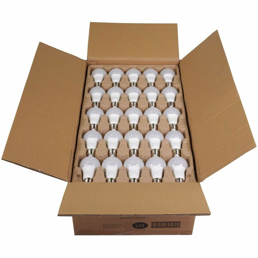 Satco A19 LED Non-Dimmable Bulbs