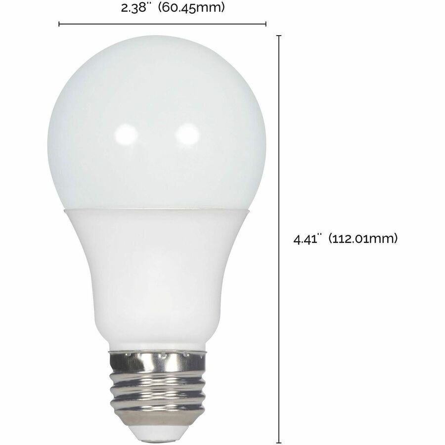 Satco A19 LED Non-Dimmable Bulbs