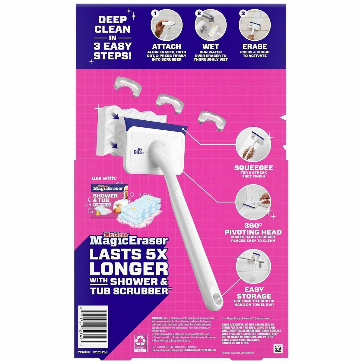 Mr. Clean Shower and Tub Scrubber