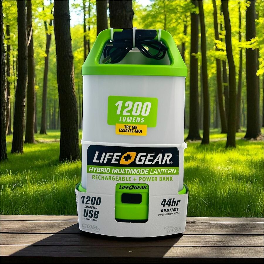 Life+Gear Hybrid USB-Rechargeable Lantern