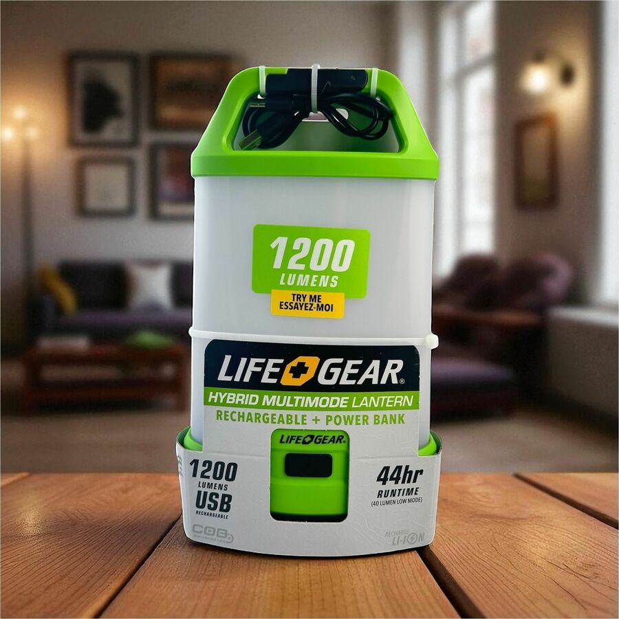 Life+Gear Hybrid USB-Rechargeable Lantern