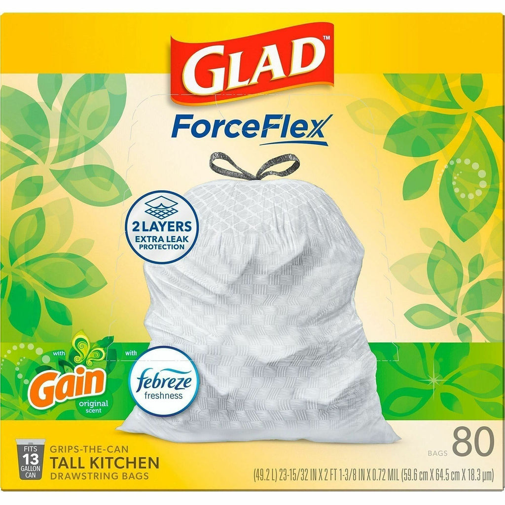 Glad Drawstring Tall Kitchen Bags