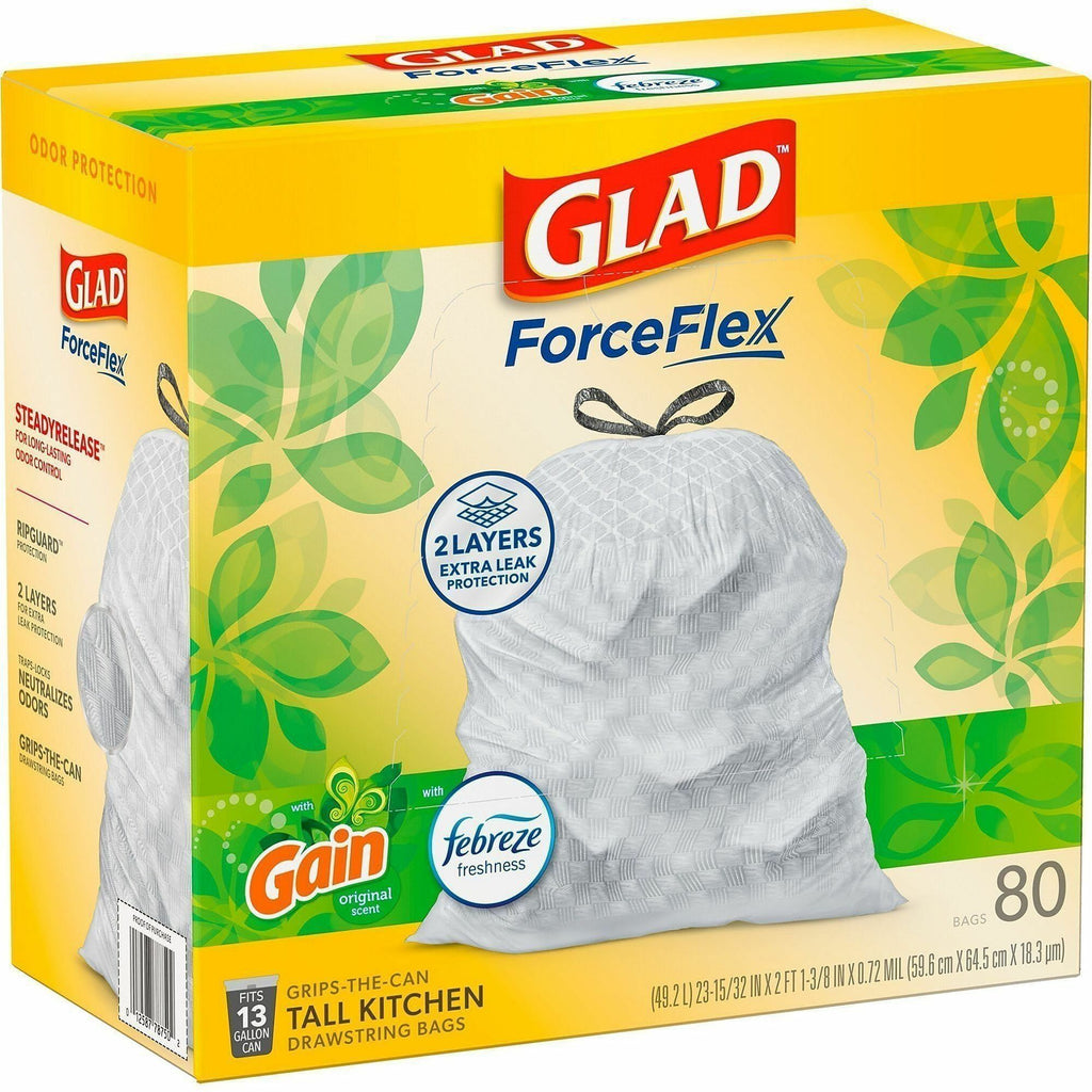 Glad Drawstring Tall Kitchen Bags