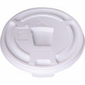 Genuine Joe Plastic Lids with Reclosable Slot