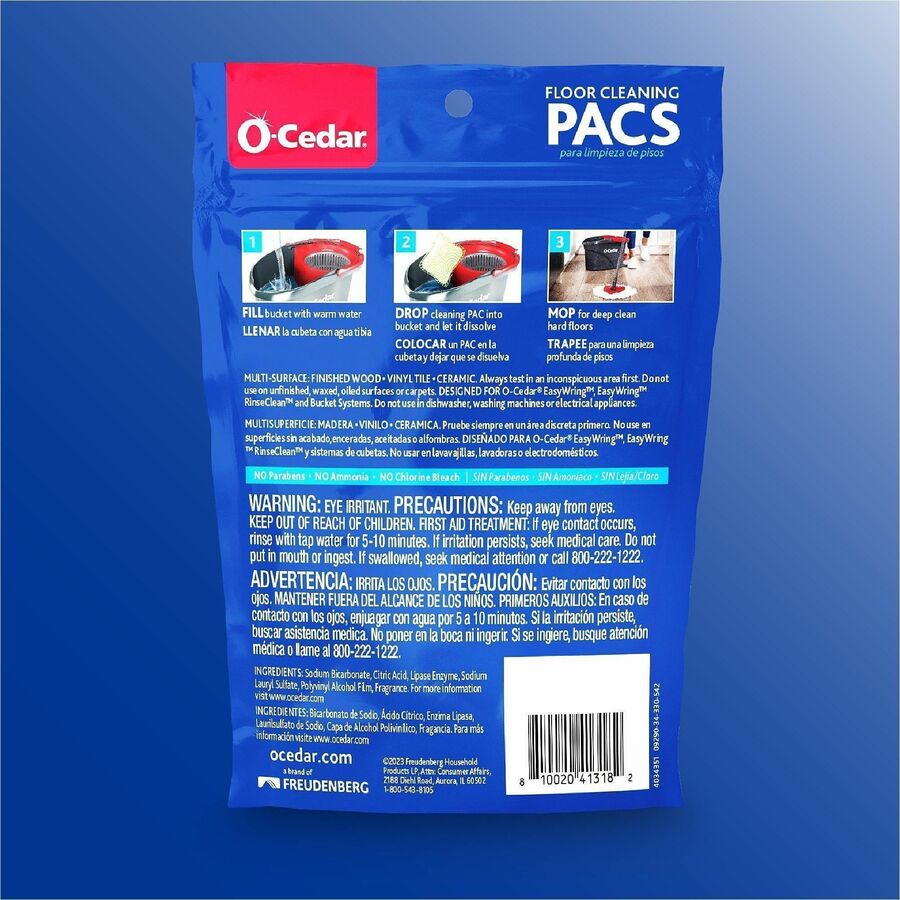 O-Cedar PACS Hard Floor Cleaner