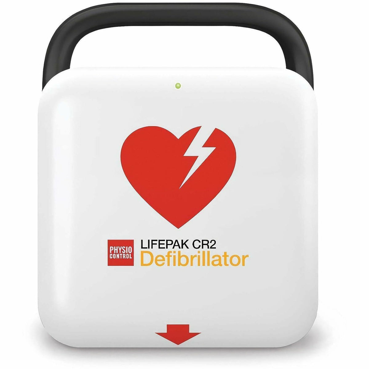 CARDIACT Alarmed LIFEPAK CR2 Semi-Auto English AED Kit with USB