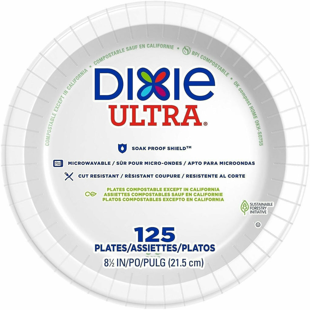 Dixie Foods Ultra Heavy-Weight Paper Plate