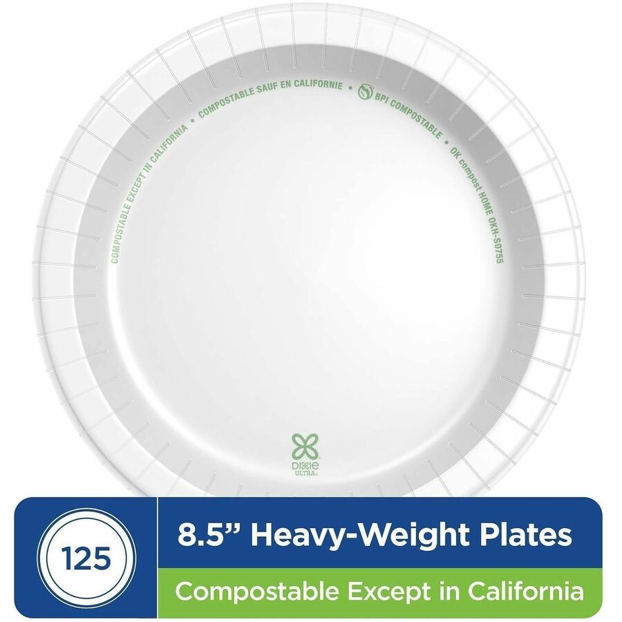 Dixie Foods Ultra Heavy-Weight Paper Plate