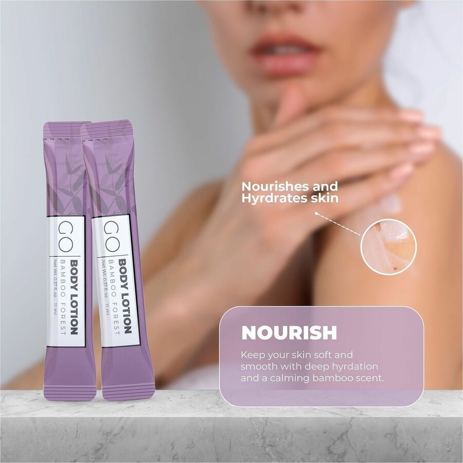 Go Essentials Travel-Size Body Lotion Packets