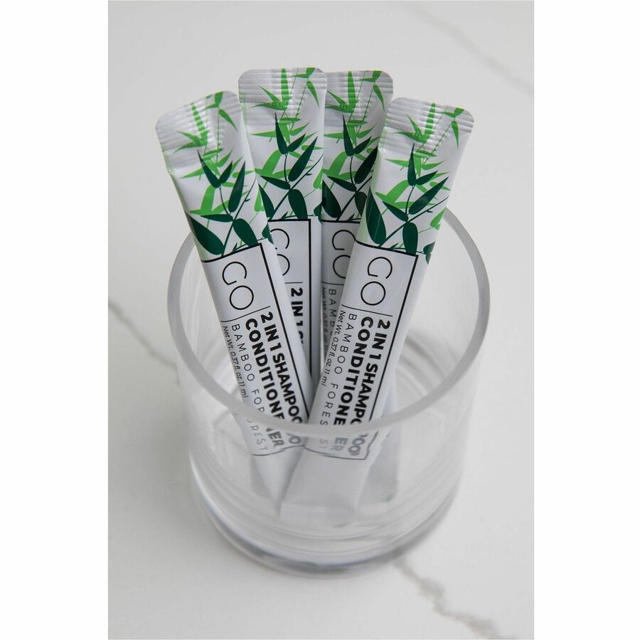 Go Essentials Travel-Size 2-in-1 Shampoo/Conditioner Packets