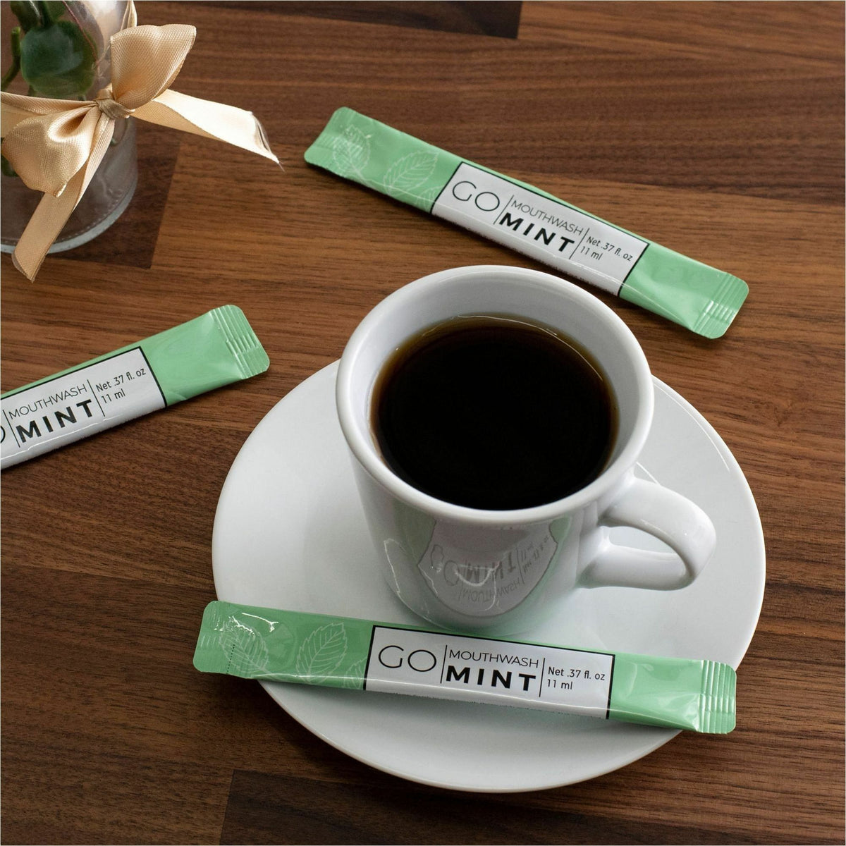 Go Mouthwash Travel-Sized Mint Mouthwash Packets
