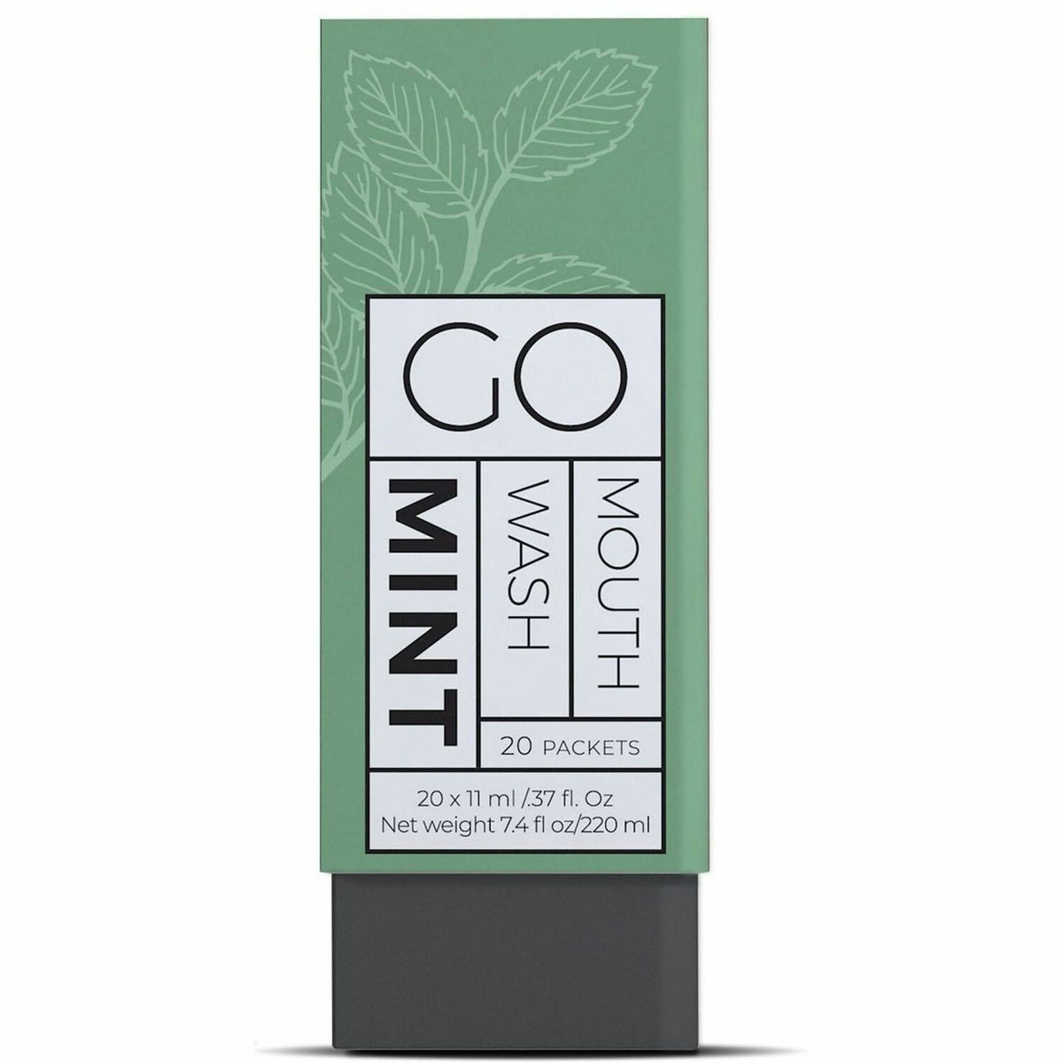 Go Mouthwash Travel-Sized Mint Mouthwash Packets
