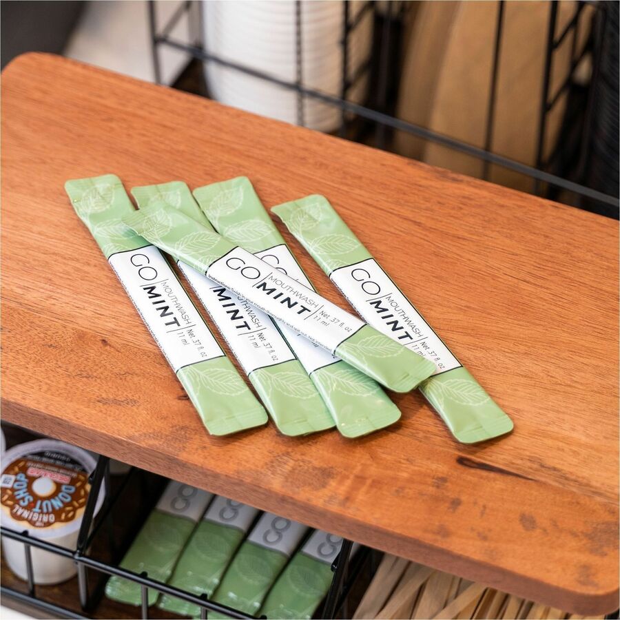 Go Mouthwash Travel-Sized Mint Mouthwash Packets