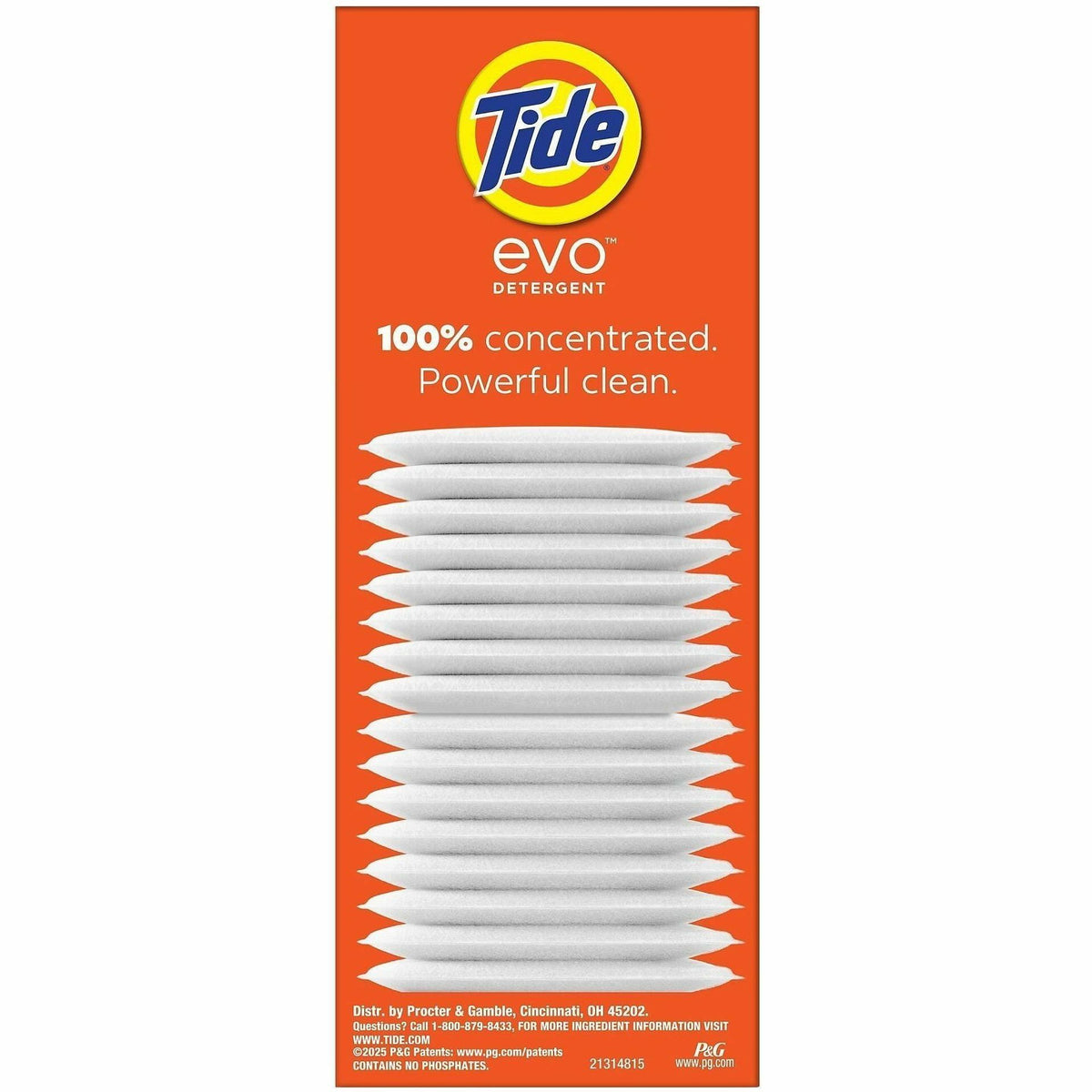 Tide Evo Laundry Detergent Tiles