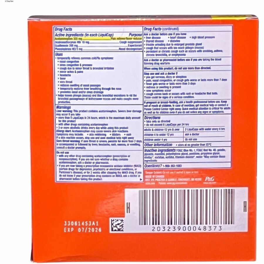 Lil' Drug Store Vicks Severe Cold & Flu Medication