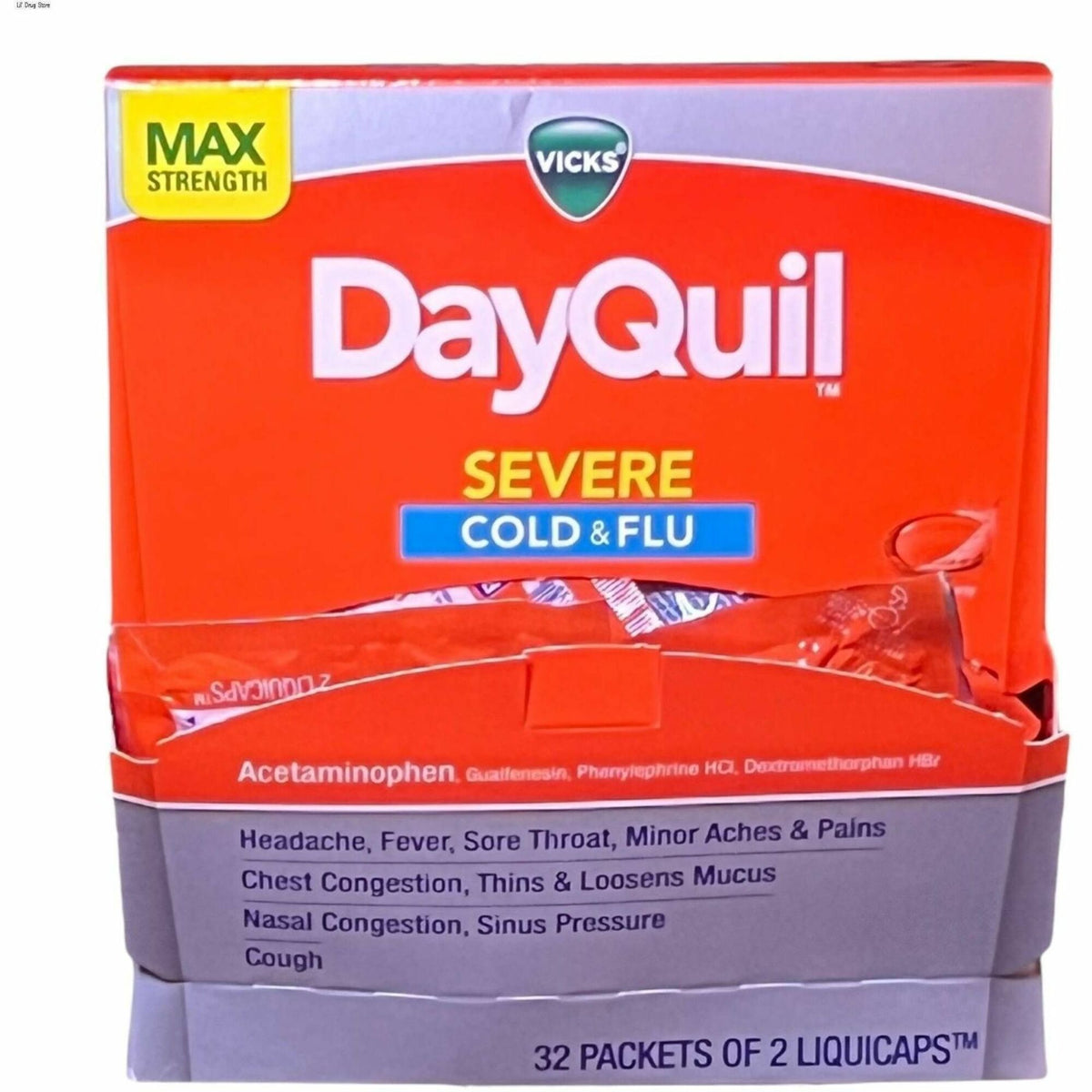 Lil' Drug Store Vicks Severe Cold & Flu Medication