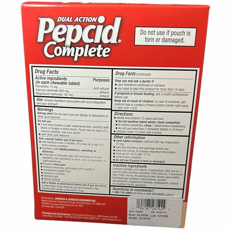 Lil' Drug Store Single Dose Pepcid Complete
