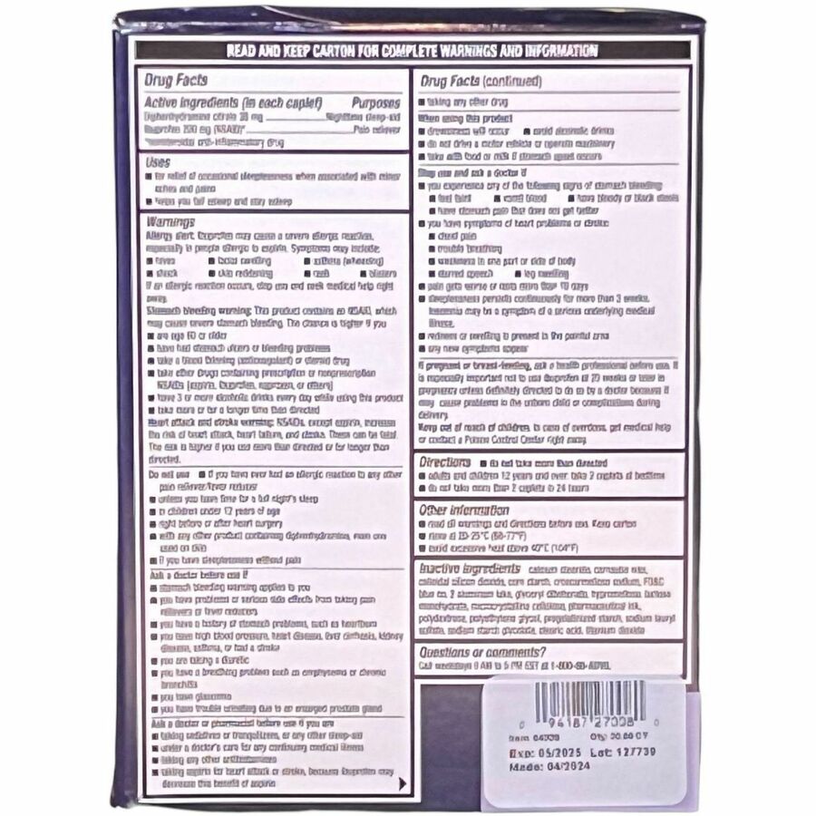 Lil' Drug Store Advil PM