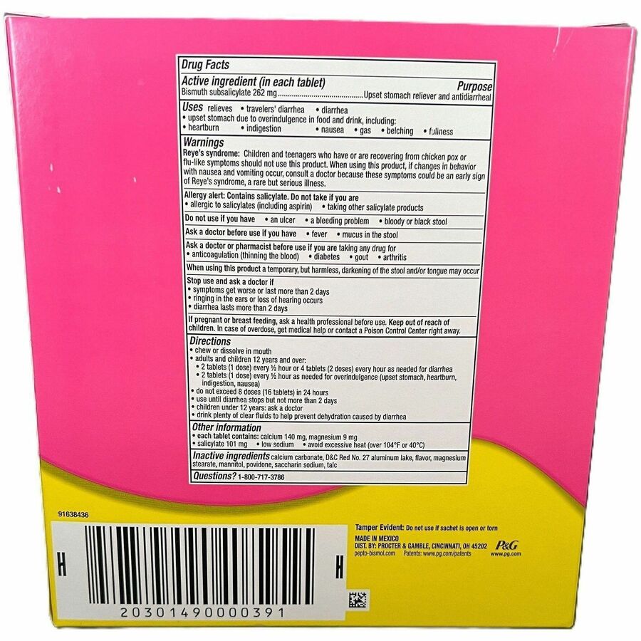 Lil' Drug Store Pepto-Bismol Chewable Tablets