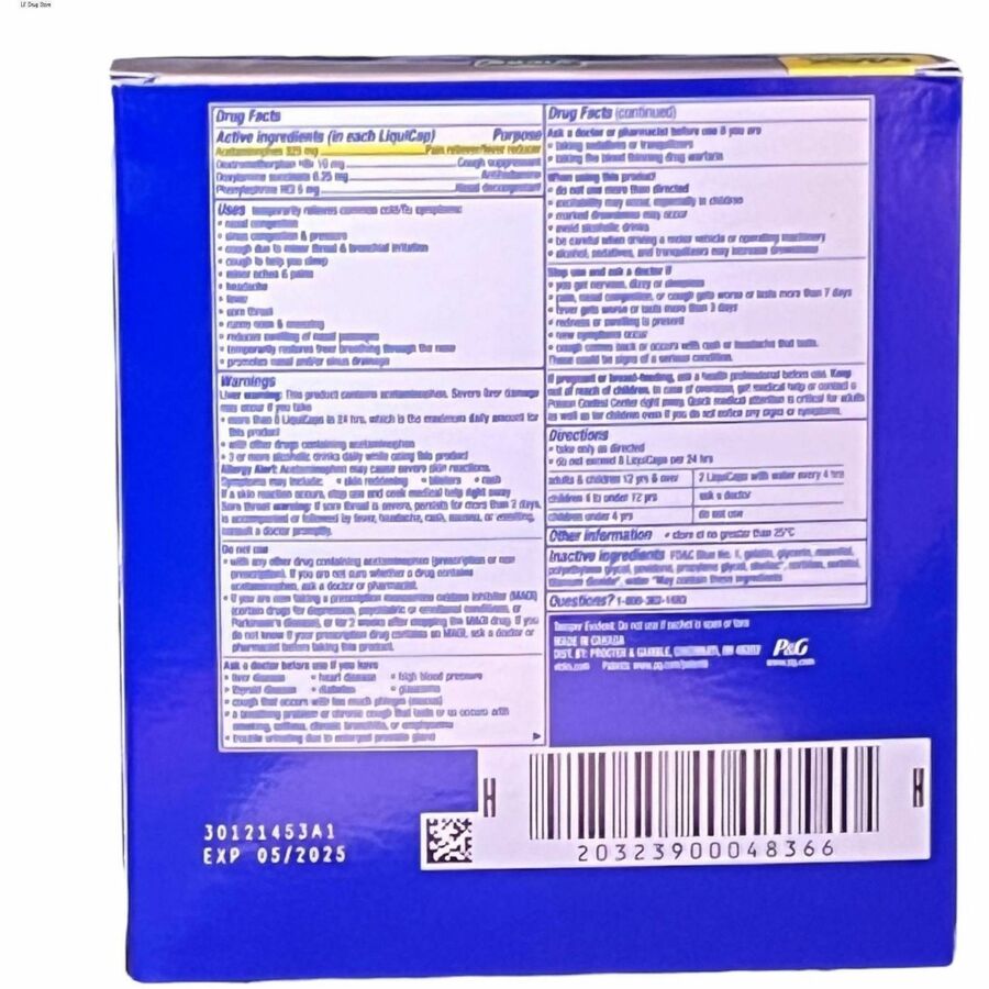 Lil' Drug Store Vicks Severe Cold & Flu Medication