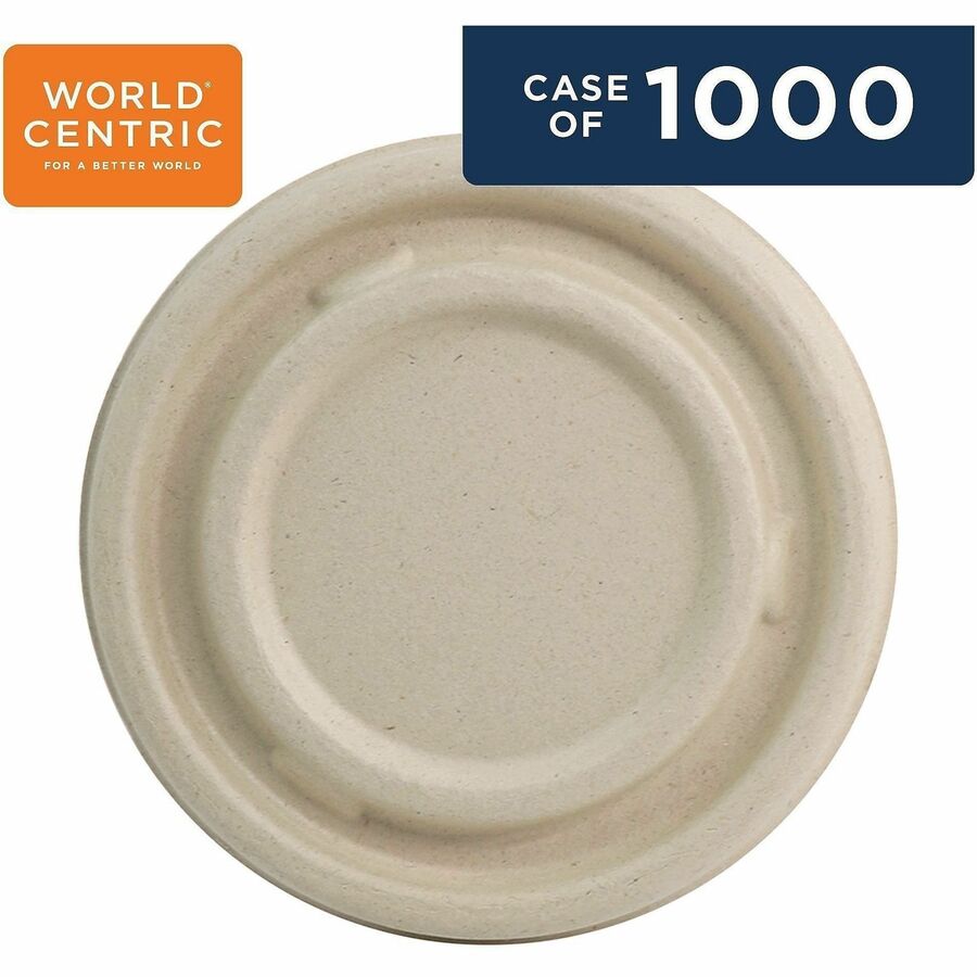 World Centric Compostable Fiber Lids