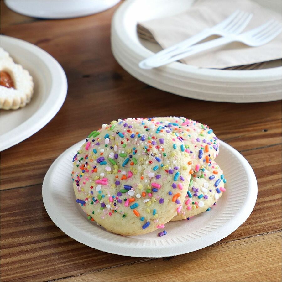 World Centric 10" Compostable Fiber Plates