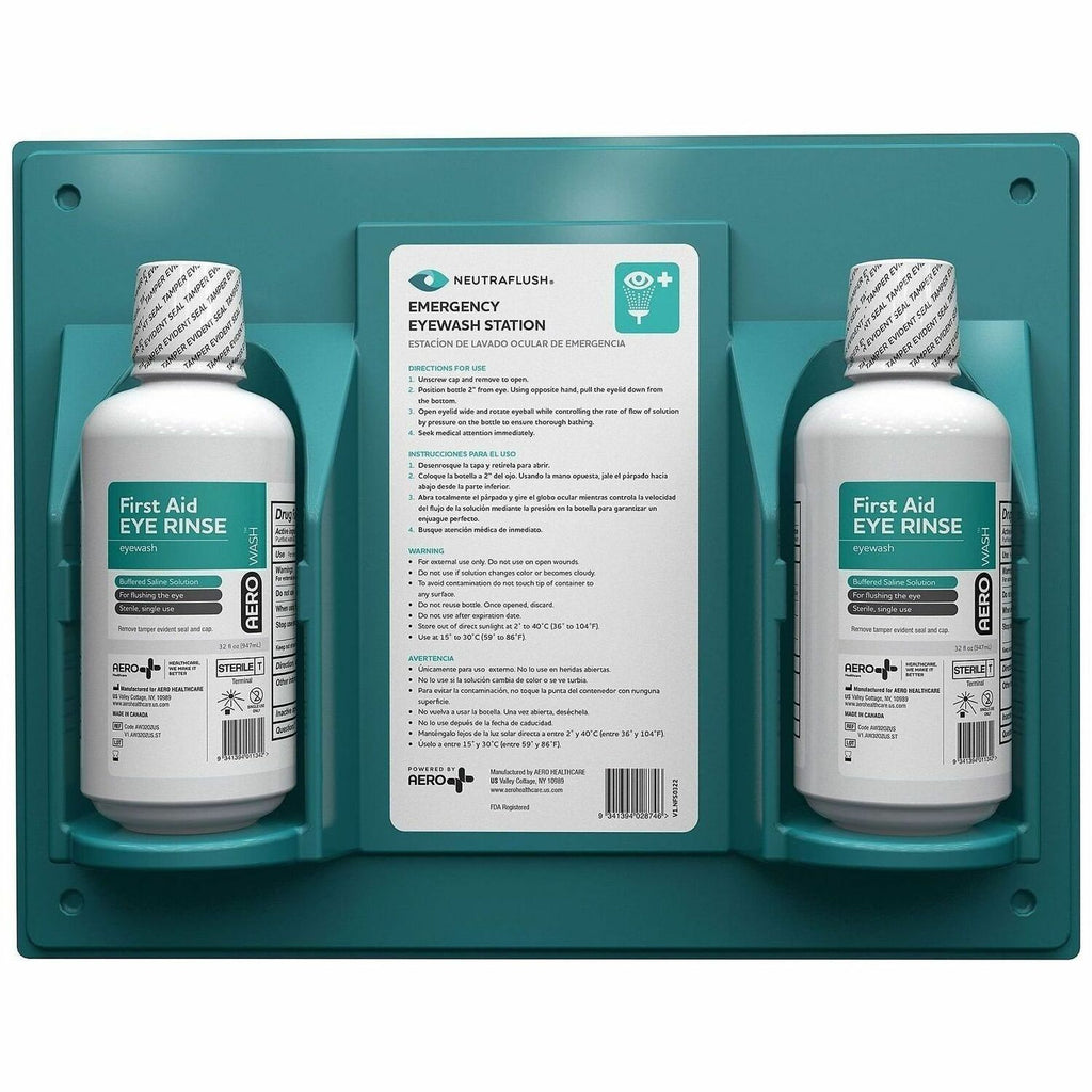 Aero NeutraFlush Eyewash Station Wall Unit