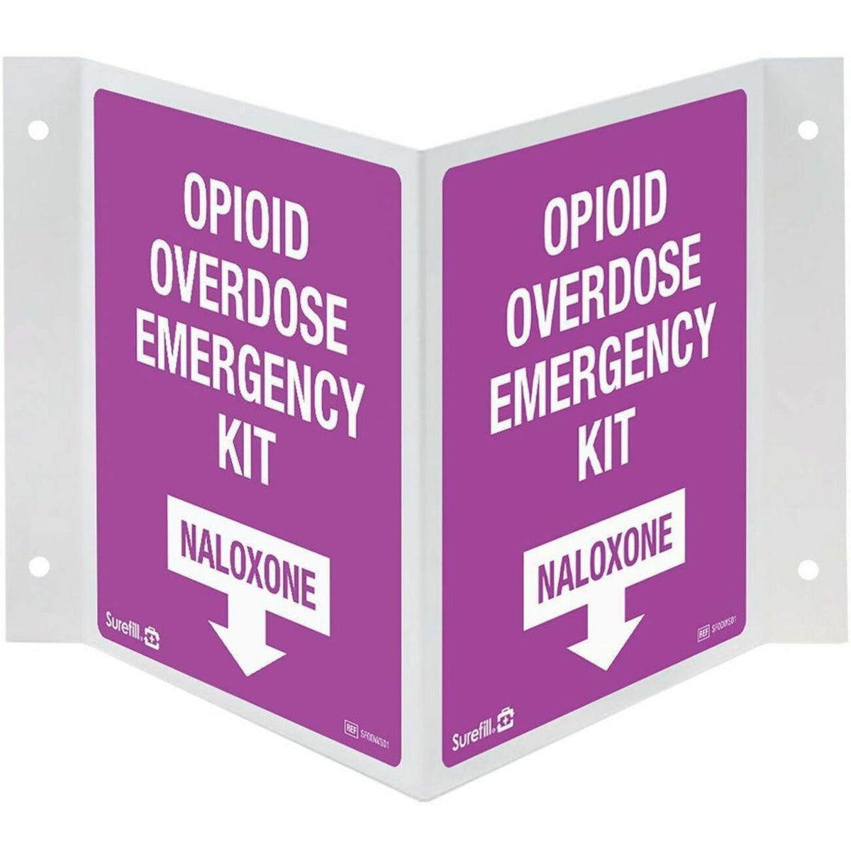 Aero Overdose Kit 3-Way Wall Sign