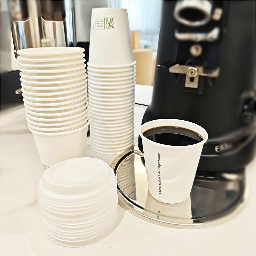 Genuine Joe BPI Certified Compostable Paper Cups