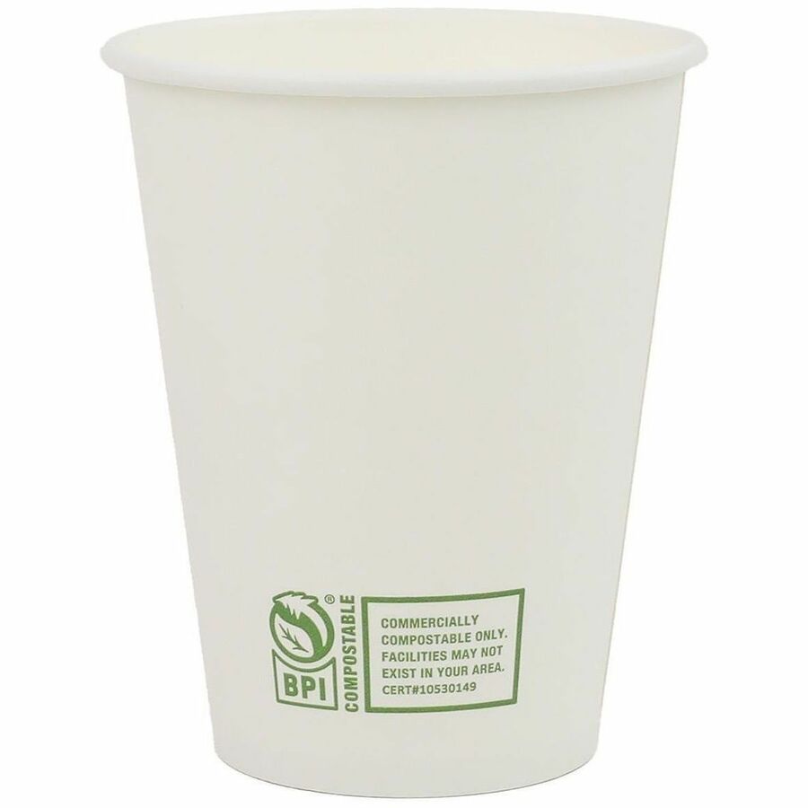 Genuine Joe BPI Certified Compostable Paper Cups