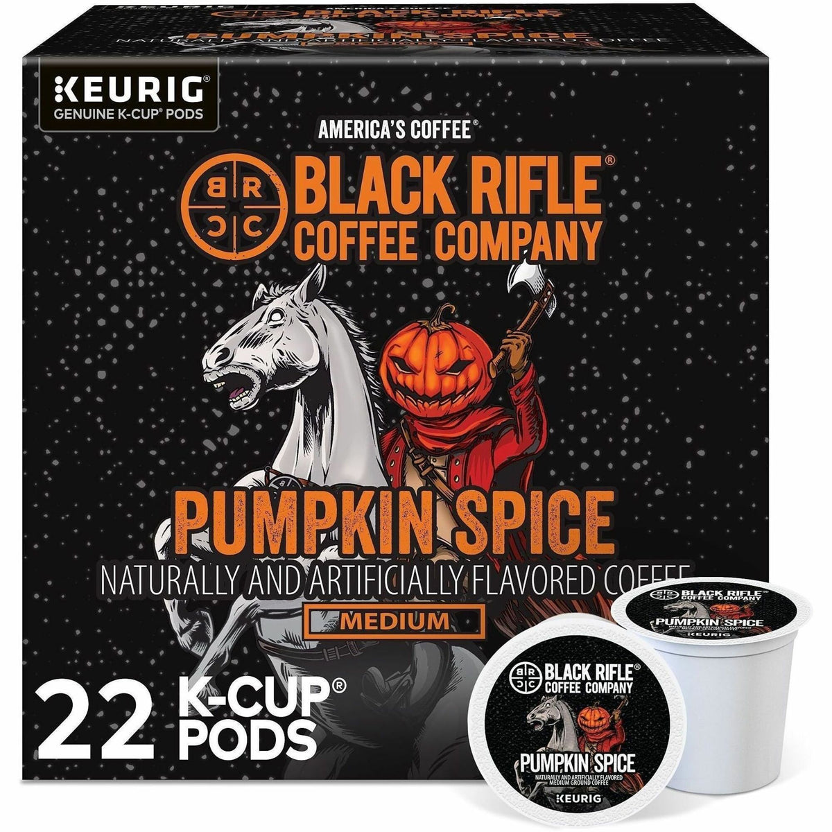 Black Rifle K-Cup, Pod Pumpkin Spice Coffee