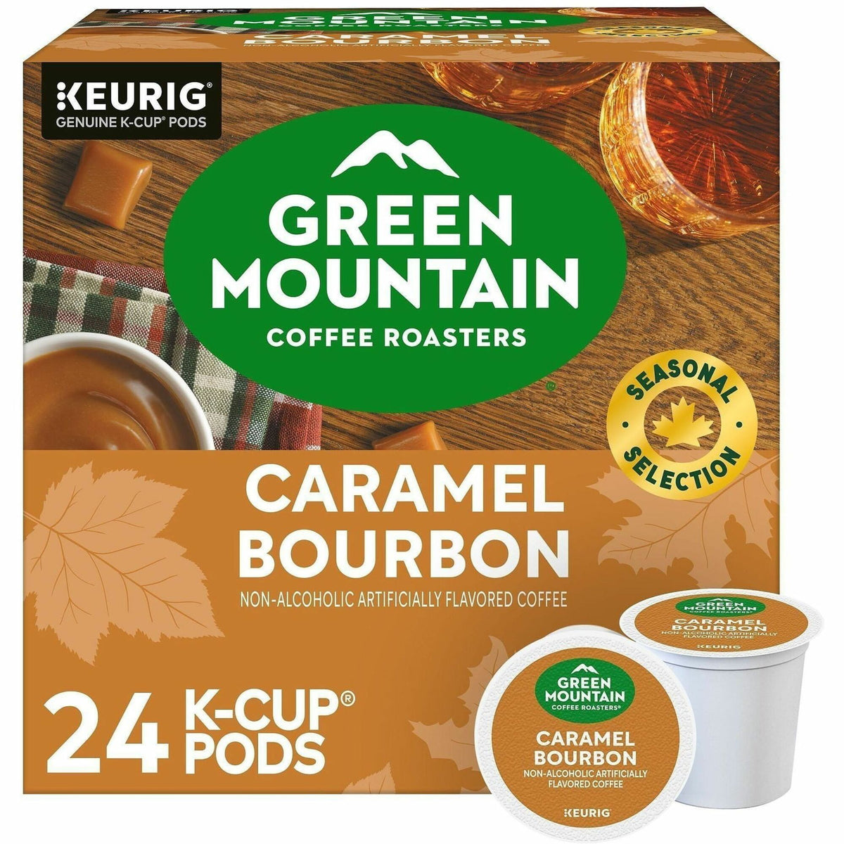 Green Mountain Coffee Roasters® K-Cup Caramel Bourbon Coffee