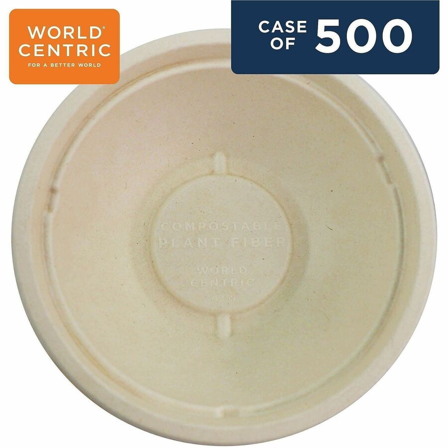 World Centric Compostable Fiber Bowl