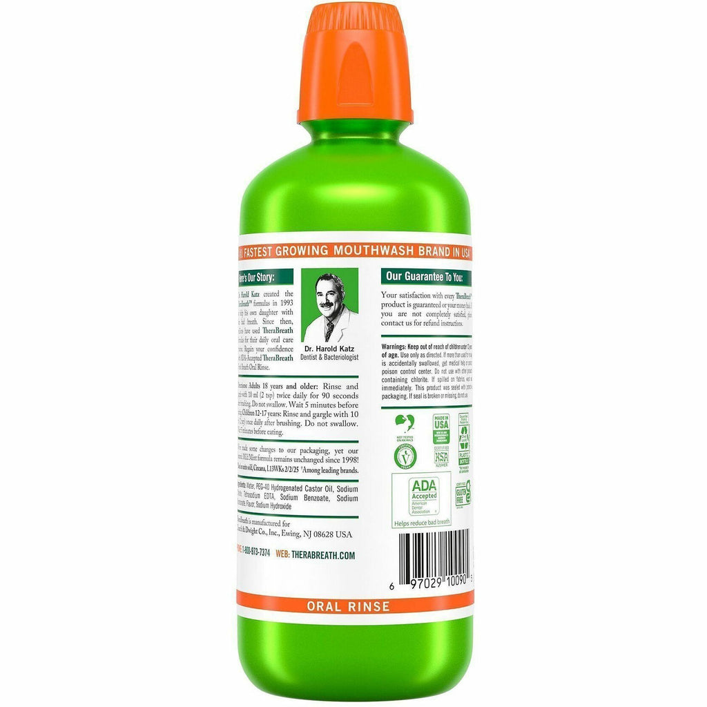 TheraBreath Fresh Breath Oral Rinse