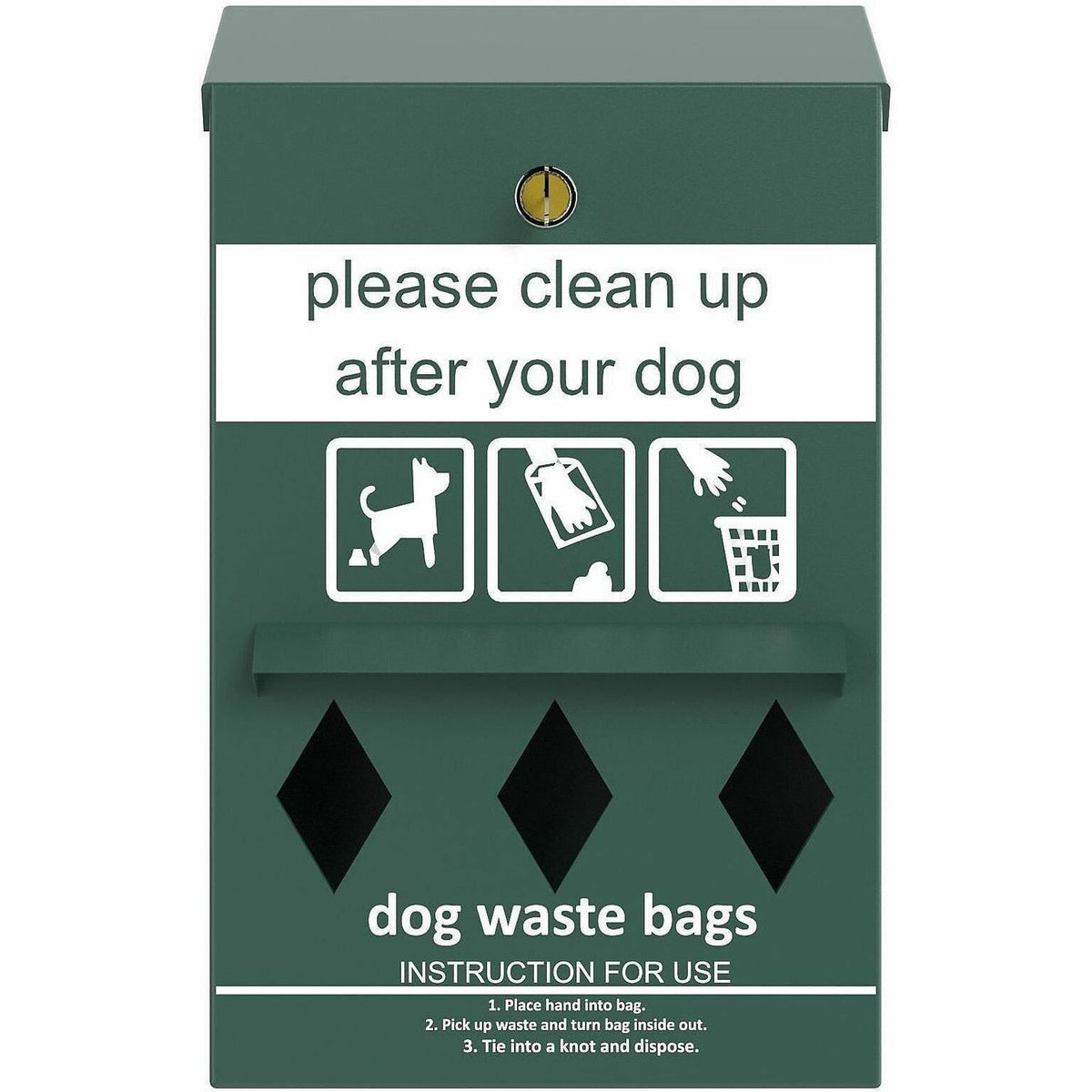Furloo Wall-Mount Pet Waste Roll Bag Dispenser