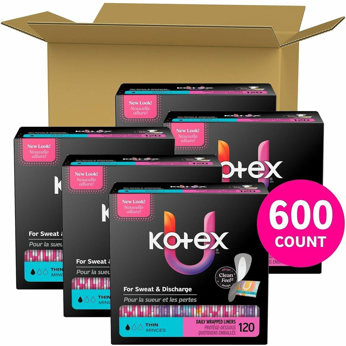 U by Kotex Wrapped Panty Liners