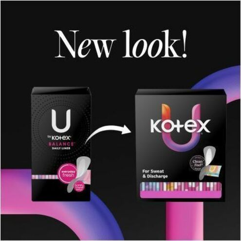 U by Kotex Wrapped Panty Liners