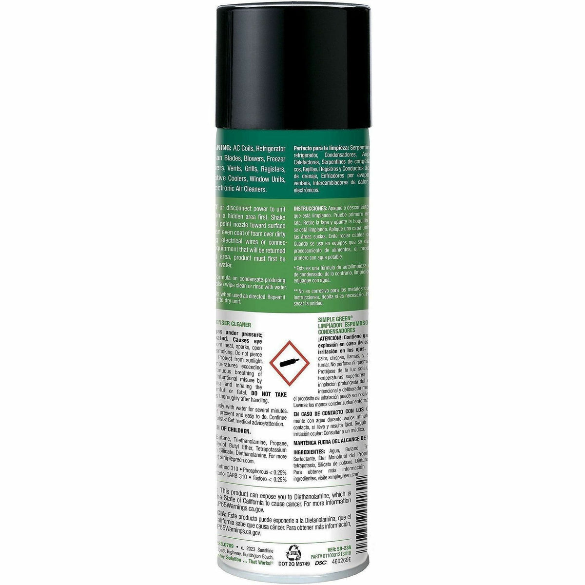 Simple Green Foaming Coil Cleaner