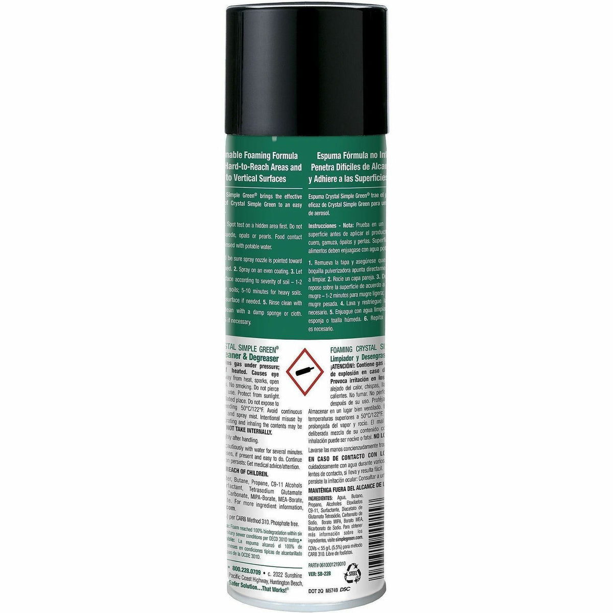 Simple Green Foaming Crystal Industrial Cleaner & Degreaser