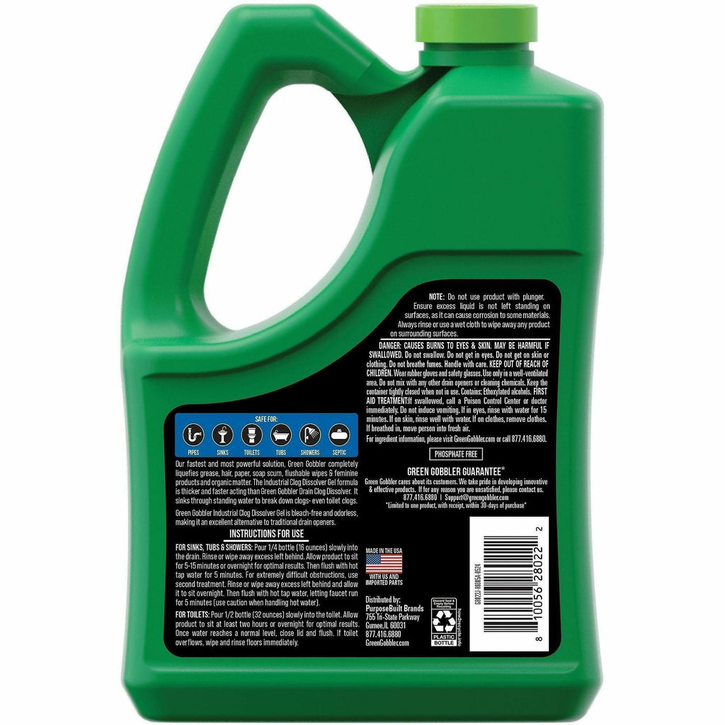 Green Gobbler Industrial Drain Clog Dissolver