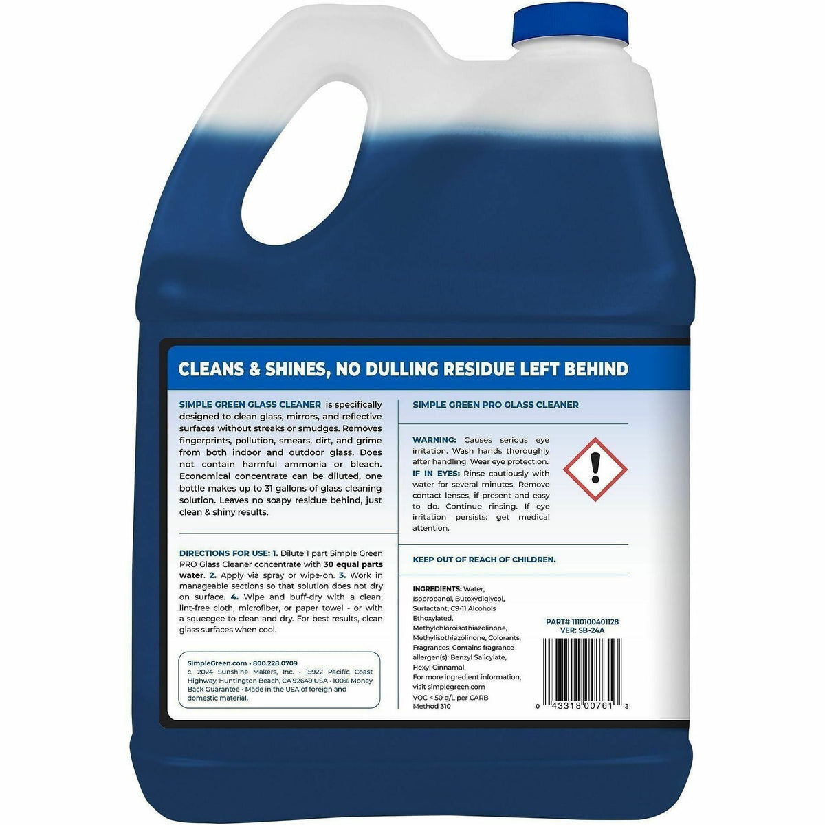 Simple Green PRO Glass Cleaner