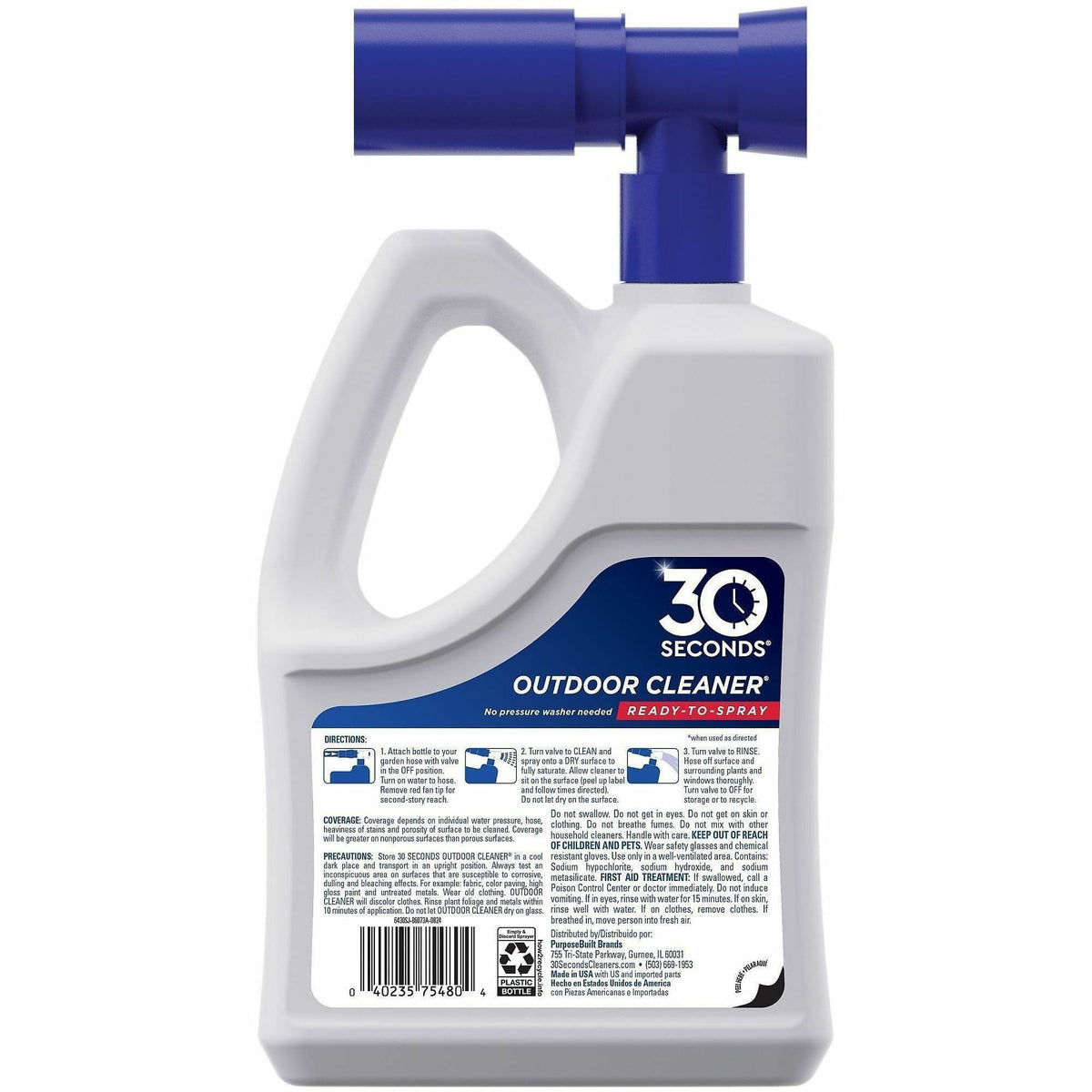 30 SECONDS Outdoor Cleaner