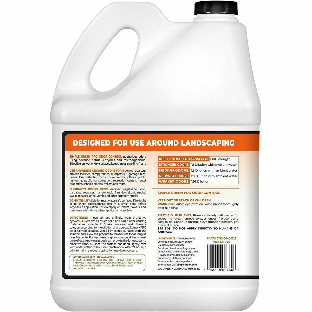 Simple Green Pro Odor Control