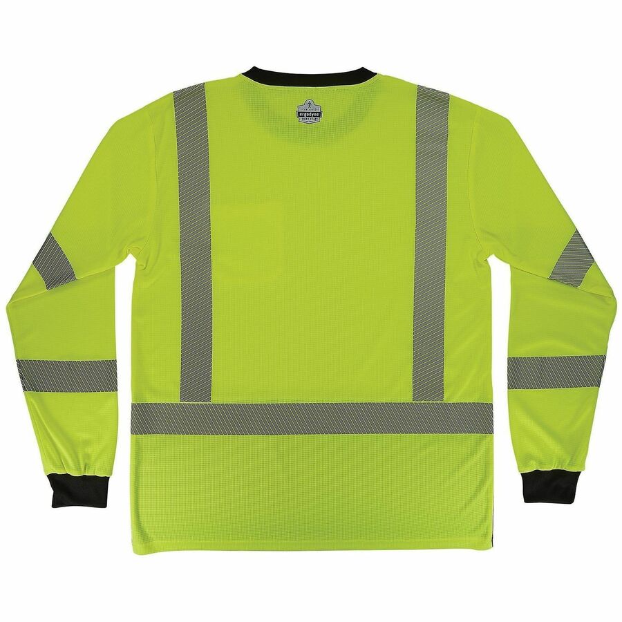 Ergodyne GloWear 8371BK Hi-Vis Long-Sleeve T-Shirt